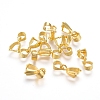 Brass Ice Pick Pinch Bails X-IFIN-KK10-G-3