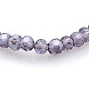 Pearl Luster Plated Glass Faceted Round Spacer Beads Strands GLAA-A027-3mm-PL01-1