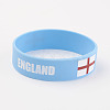 Silicone Wristbands Bracelets BJEW-K168-01F-1