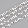 Brass Cable Chains Necklaces X-MAK-R019-S-2