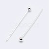 925 Sterling Silver Head Pins STER-F036-20S-1.5x15-2