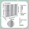 2 Sets 36 Grids PVC Plastic Inkpad Storage Holder ODIS-UN0001-15B-3