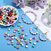 280Pcs 14 Colors Opaque Acrylic Beads MACR-SC0001-99-3
