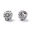 Chunky Resin Rhinestone Beads RESI-M019-27-1