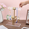 Acrylic & 
Stainless Steel T Bar Jewely Display Stands ODIS-WH0108-022-3