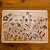 Plastic Hollow Out Drawing Painting Stencils Templates DIY-WH0396-753-5
