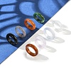 Natural Agate Rings X-RJEW-S042-04-B-2
