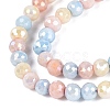Anti-Tarnish Electroplate Glass Beads Strands EGLA-N027-02A-06-3