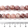 Natural Plum Blossom Jasper Beads Strands G-NH0021-A20-02-5