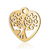 201 Stainless Steel Pendants STAS-S105-T635-2-1