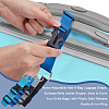 4Pcs 4 Style Nylon Adjustable Add-A-Bag Luggage Strap & Polyester Luggage Straps FIND-PH0007-06-7