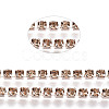 Electrophoresis Iron Rhinestone Strass Chains CHC-Q009-SS6.5-B18-2