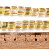 Electroplate Glass Beads Strands EGLA-H108-01A-AB06-2