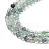 Natural Fluorite Beads Strands G-F596-32-3mm-5