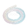Transparent Painted Glass Beads Strands X1-DGLA-A034-T4mm-A21-5