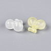 Luminous Frosted Transparent Acrylic Beads TACR-T029-29M-3