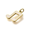 304 Stainless Steel Enamel Charms STAS-R153-15G-2