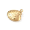 Ocean 304 Stainless Steel Charms STAS-P390-01B-G-2