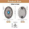 12 Sets Alloy Decorative Rivets BUTT-FH0001-013A-2