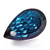 Embossed Glass Rhinestone Pendants GLAA-J101-05A-001BB-4
