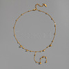 European Stainless Steel Round Bead Tassel Y Chain Necklaces for Women BF6806-4