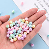 Opaque Acrylic Beads MACR-S370-H8mm-5