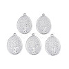 Non-Tarnish 201 Stainless Steel Pendants STAS-T063-188P-1