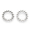 Tibetan Style Alloy Linking Rings PALLOY-T075-208AS-1