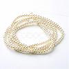 Glass Pearl Beads Strands HY-3D-B02-1