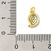Real 18K Gold Plated Rack Plating Brass Micro Pave Cubic Zirconia Pendants Charms KK-S396-01H-3