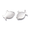 Non-Tarnish 201 Stainless Steel Charms X-STAS-K212-09P-2