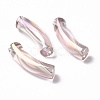 UV Plating Transparent Rainbow Iridescent Acrylic Beads OACR-A016-01L-1