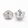 Tibetan Style Bead Caps TIBEB-A24621-P-LF-1