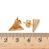 304 Stainless Steel Stud Earring Finding STAS-V015-31C-G-3