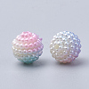 Imitation Pearl Acrylic Beads OACR-T004-10mm-11-2