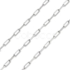 304 Stainless Steel Paperclip Chains CHS-M009-04P-02-1