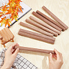 Round Walnut Wooden Sticks WOOD-WH0034-27A-3