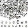 150Pcs 15 Styles Tibetan Style Alloy Beads FIND-SC0009-56-1