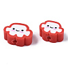 Handmade Polymer Clay Beads X-CLAY-N008-033D-3
