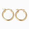 304 Stainless Steel Hoop Earrings EJEW-H344-02G-1