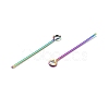 Ion Plating(IP) 304 Stainless Steel Eye Pins STAS-E156-01M-01-3