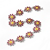 304 Stainless Steel Flower Link Chains CHS-C004-04A-P-3