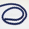 Electroplate Non-magnetic Synthetic Hematite Beads Strands G-J169A-6mm-03-3
