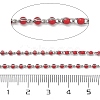 304 Stainless Steel Enamel Twisted Chains STAS-R100-40P-05-2