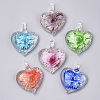 Luminous Handmade Lampwork Pendants LAMP-S189-04-B-2