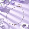 Brass Micro Pave Grade AAA Cubic Zirconia Letter Pendant Necklaces NJEW-JN04771-21-2