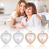40Pcs 2 Colors Rack Plating Alloy Pendants FIND-SC0023-05-7
