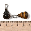 Natural Tiger Eye Pendants G-B127-03P-02-4