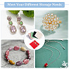 6Pcs 6 Colors Imitation Leather Jewelry Storage Zipper Bags ABAG-TA0001-66A-8