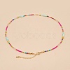 Glass Seed Beaded Necklaces for Women LO6603-1